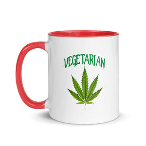 Mug with Color Inside - Vegetarian