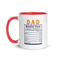 Mug with Color Inside - Dad Nutrition