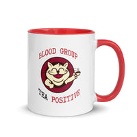 Mug with Color Inside - Blood Group Tea Positive