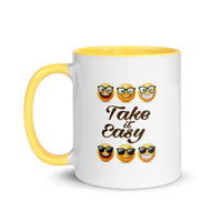 Mug with Color Inside - Take It Easy
