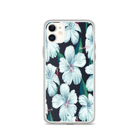 WHITE HIBISCUS iphone case
