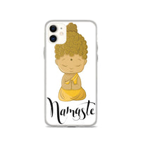 BUDDHA NAMASTE iphone case
