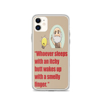 SMELLY FINGER iphone case
