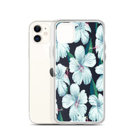 WHITE HIBISCUS iphone case
