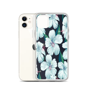 WHITE HIBISCUS iphone case