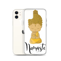 BUDDHA NAMASTE iphone case
