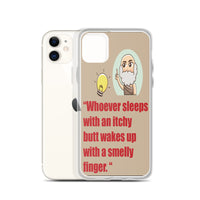 SMELLY FINGER iphone case