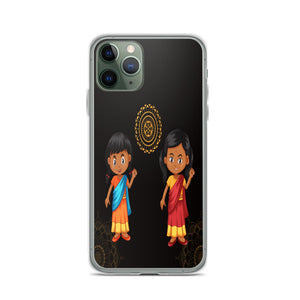 GIRLS IN SAREE iphone case