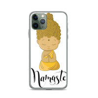 BUDDHA NAMASTE iphone case
