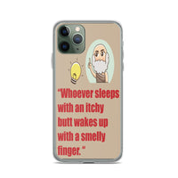 SMELLY FINGER iphone case
