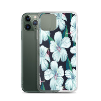 WHITE HIBISCUS iphone case
