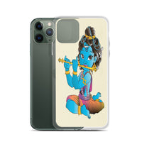 KRISHNA WITH HIS FLUTE iphone case
