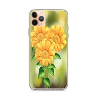 YELLOW FLOWER iphone case
