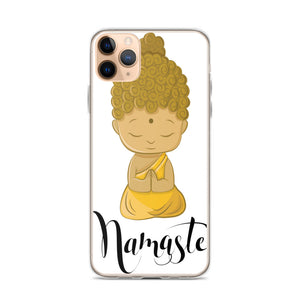 BUDDHA NAMASTE iphone case