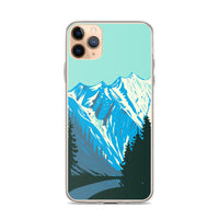 THE MOUNTAINS ARE CALLING iphone case

