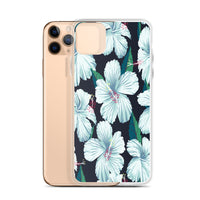 WHITE HIBISCUS iphone case
