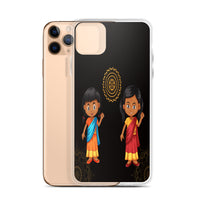 GIRLS IN SAREE iphone case
