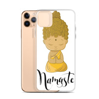 BUDDHA NAMASTE iphone case
