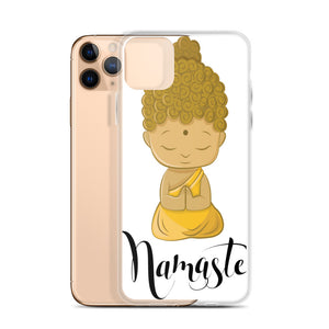 BUDDHA NAMASTE iphone case