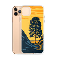 A HAPPY TREE iphone case
