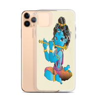 KRISHNA WITH HIS FLUTE iphone case
