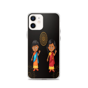 GIRLS IN SAREE iphone case