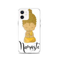 BUDDHA NAMASTE iphone case
