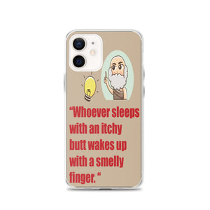 SMELLY FINGER iphone case