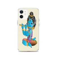 KRISHNA WITH HIS FLUTE iphone case