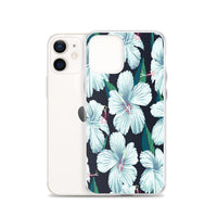 WHITE HIBISCUS iphone case
