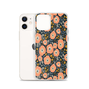 ORANGE FLOWERS iphone case