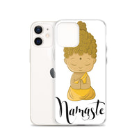 BUDDHA NAMASTE iphone case
