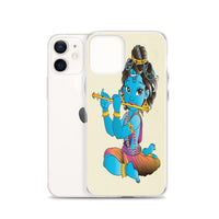 KRISHNA WITH HIS FLUTE iphone case
