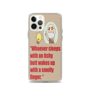 SMELLY FINGER iphone case