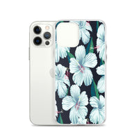 WHITE HIBISCUS iphone case
