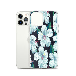 WHITE HIBISCUS iphone case