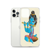 KRISHNA WITH HIS FLUTE iphone case
