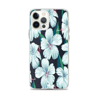 WHITE HIBISCUS iphone case
