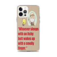 SMELLY FINGER iphone case
