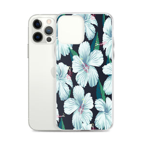 WHITE HIBISCUS iphone case