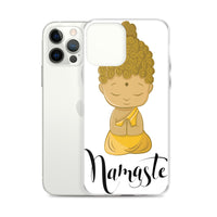 BUDDHA NAMASTE iphone case
