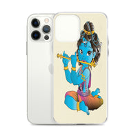 KRISHNA WITH HIS FLUTE iphone case
