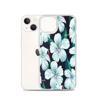 WHITE HIBISCUS iphone case