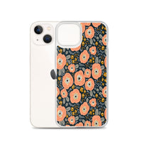 ORANGE FLOWERS iphone case
