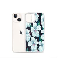 WHITE HIBISCUS iphone case
