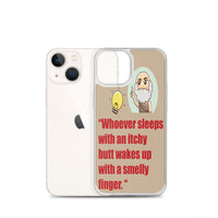 SMELLY FINGER iphone case
