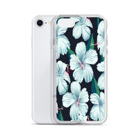 WHITE HIBISCUS iphone case
