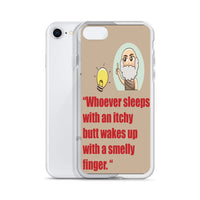 SMELLY FINGER iphone case
