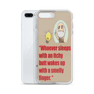 SMELLY FINGER iphone case