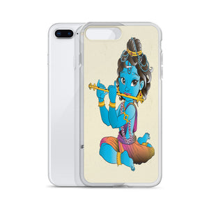 KRISHNA WITH HIS FLUTE iphone case